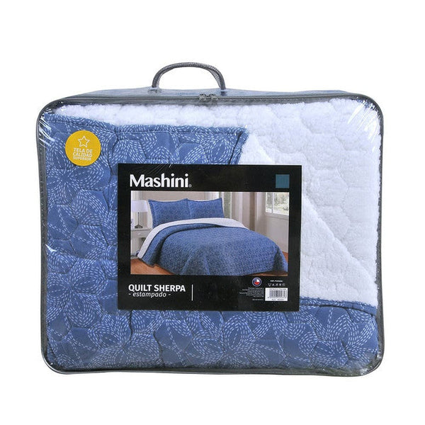 Quilt Sherpa KING Indigo